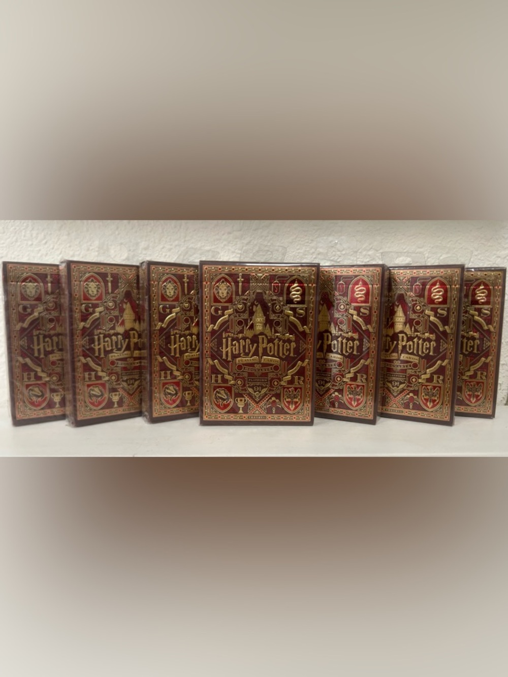 Harry Potter Theory11 Gryffindor Playing Cards 7 Sealed Decks Collector